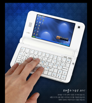 Illustration for article titled Tiny UMID mbook M1: A Mini-Netbook With Mini-Features